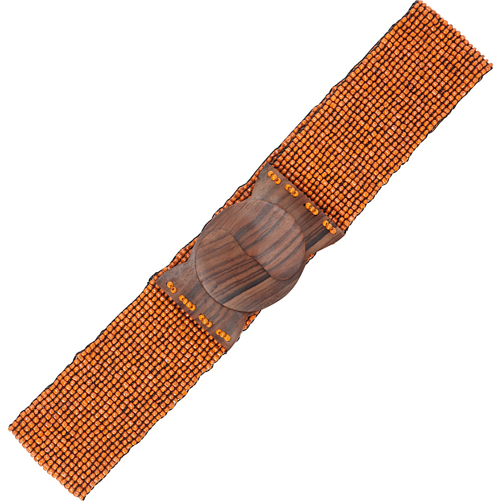 TLC you Stretch Beaded Belt Sunset Orange TLC you Other Fashion Accessories