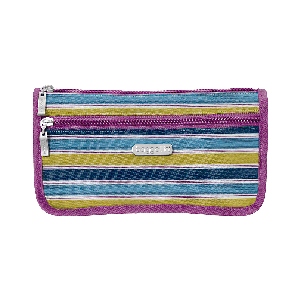 baggallini Large Wedge Cosmetic Case Tropical Stripe baggallini Women s SLG Other