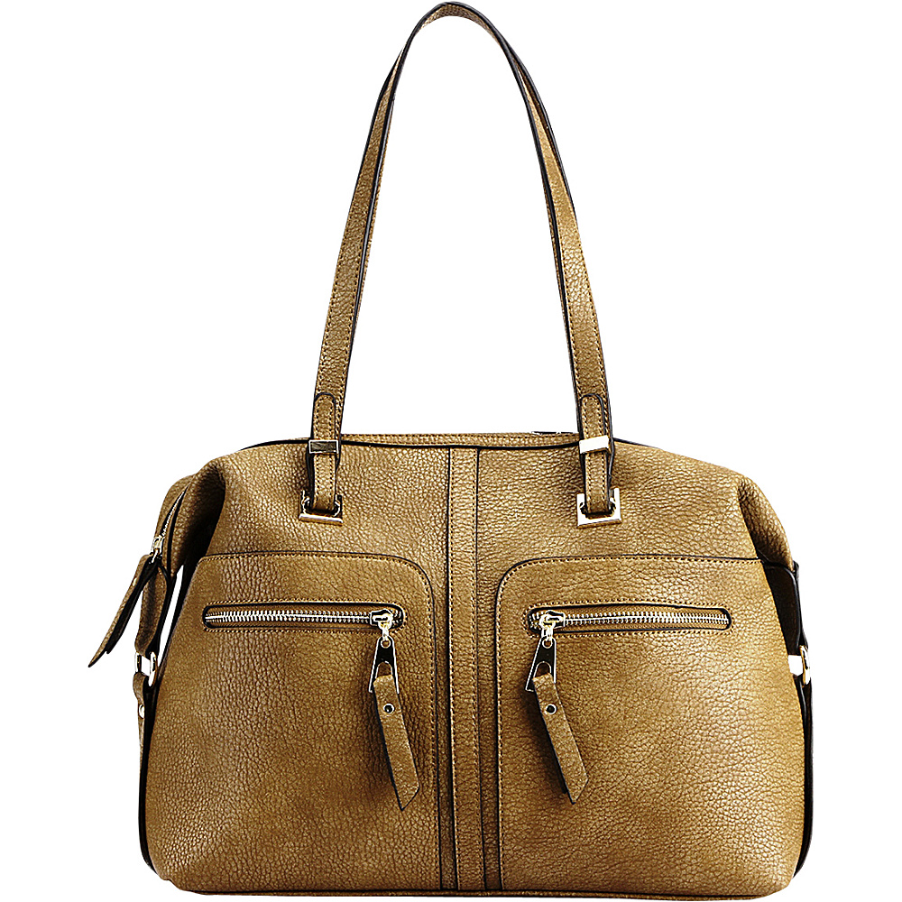 MKF Collection Blanche Satchel Beige MKF Collection Manmade Handbags