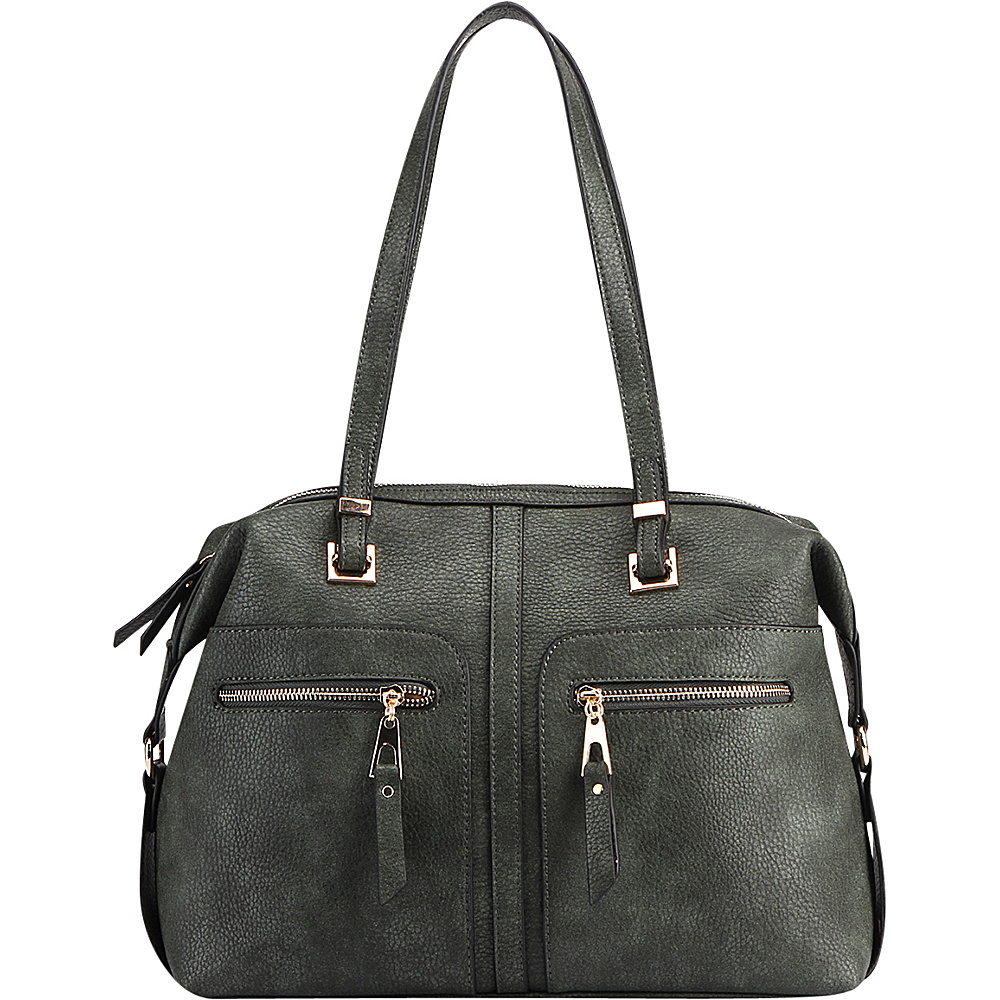 MKF Collection Blanche Satchel Green MKF Collection Manmade Handbags