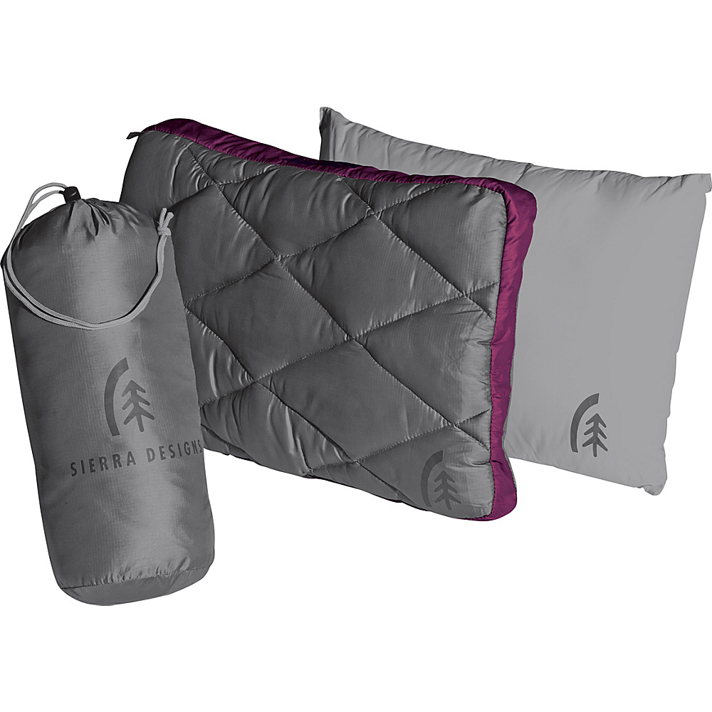 Sierra Designs Dridown Ultralight Pillow Dark Purple Smoked Pearl Sierra Designs Travel Comfort and Health