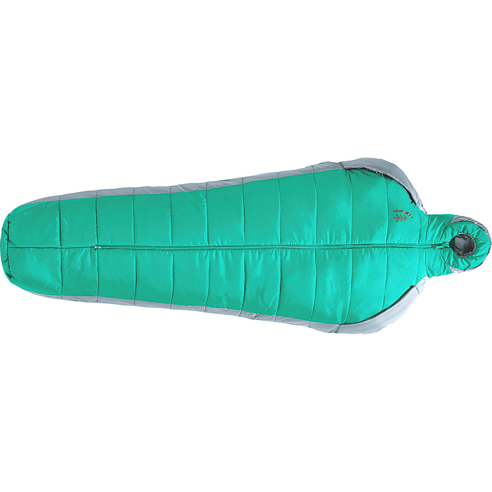 Sierra Designs Womens Mobile Mummy SYN 40 Degree Sleeping Bag Tropical Green Tradewinds Sierra Designs Outdoor Accessories