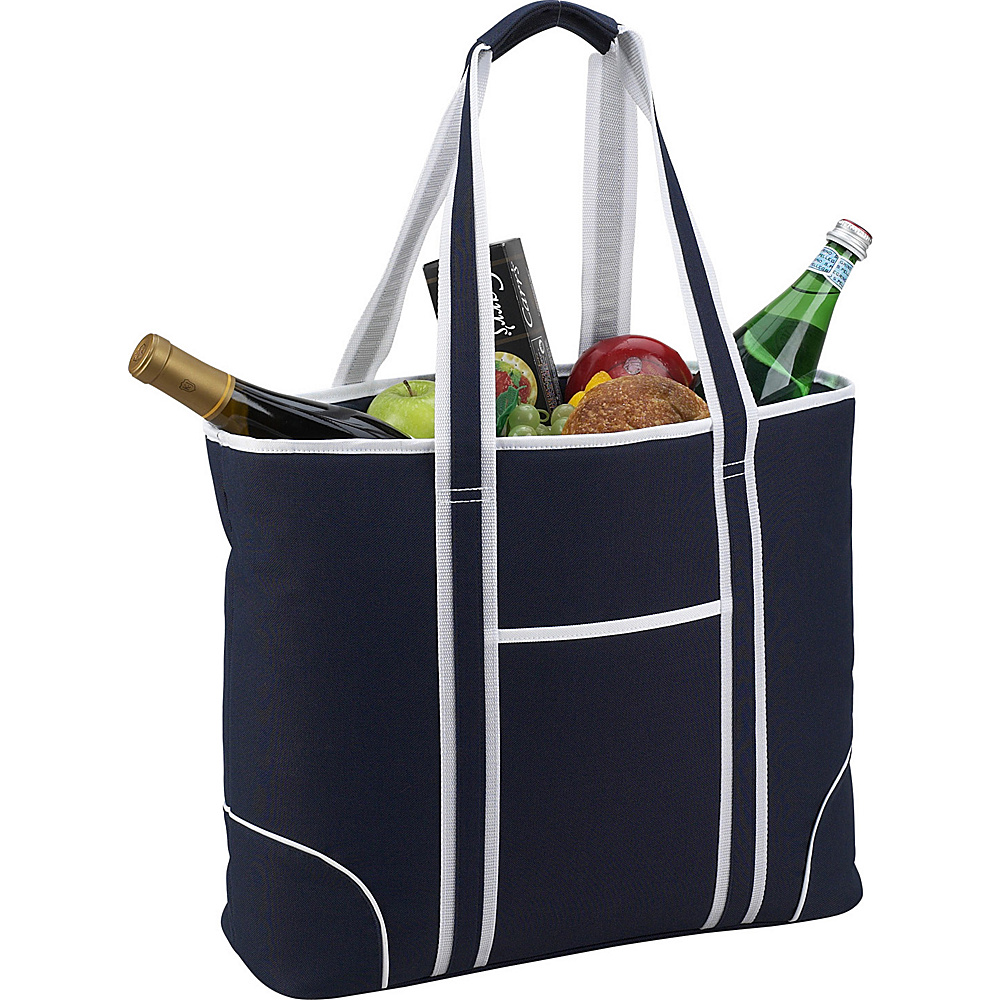 Picnic at Ascot Extra Large Insulated Cooler Bag 30 Can Tote Navy Picnic at Ascot Outdoor Coolers