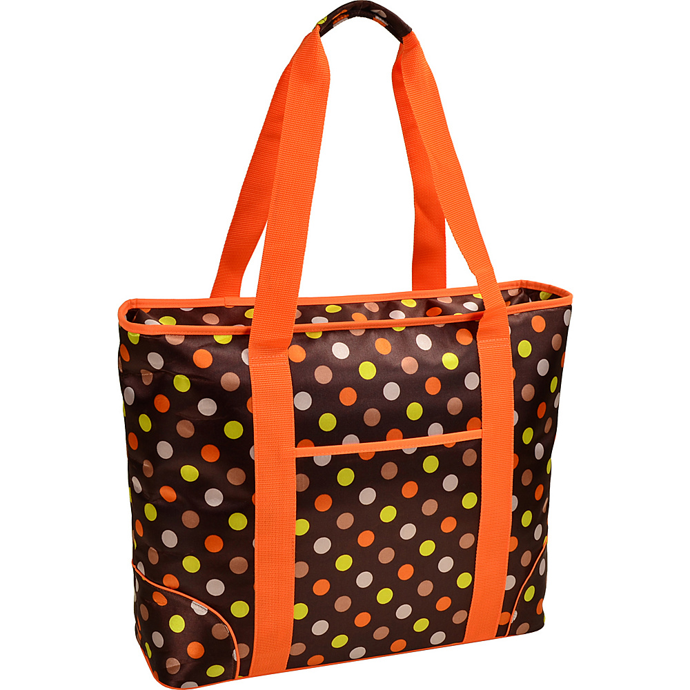 Picnic at Ascot Extra Large Insulated Cooler Bag 30 Can Tote Julia Dot Picnic at Ascot Outdoor Coolers