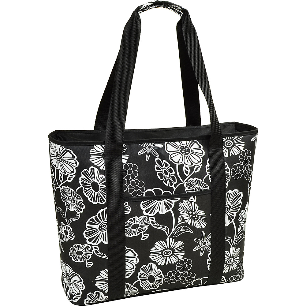 Picnic at Ascot Extra Large Insulated Cooler Bag 30 Can Tote Night Bloom Picnic at Ascot Outdoor Coolers