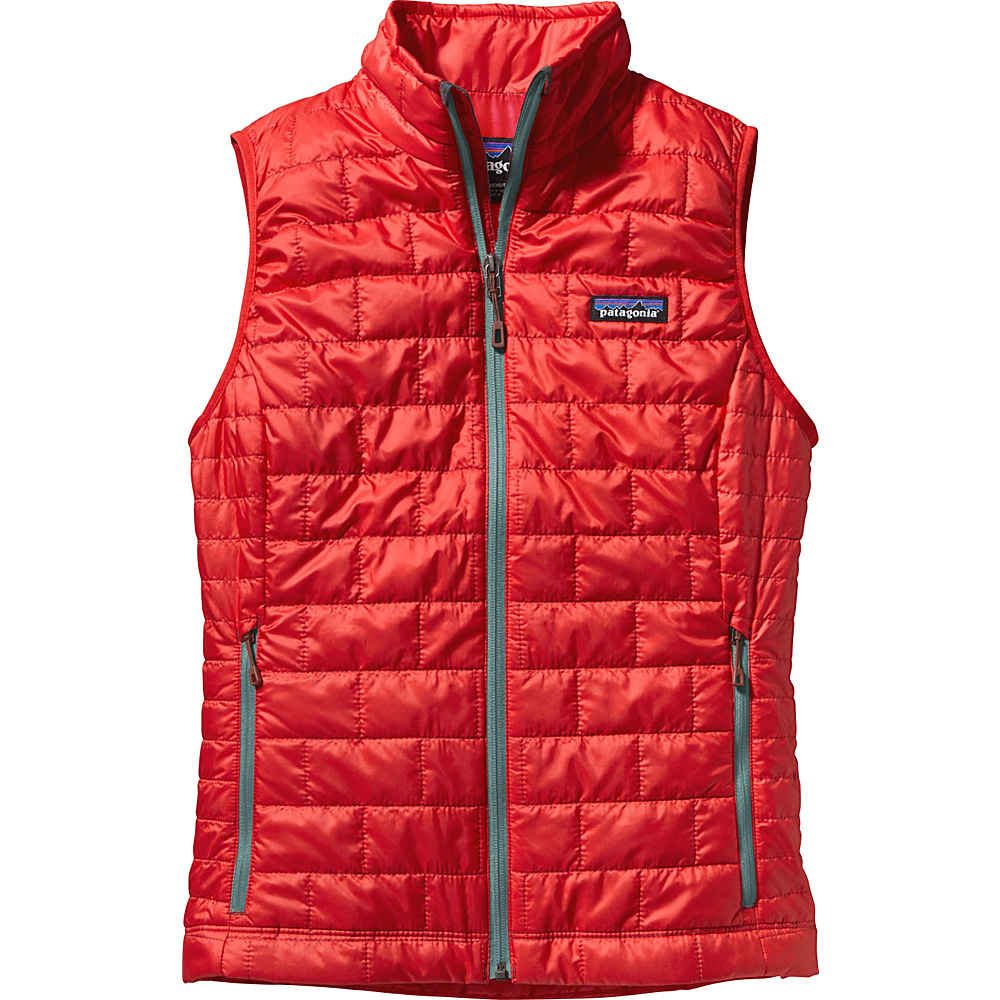 Patagonia Womens Nano Puff Vest S French Red Patagonia Women s Apparel