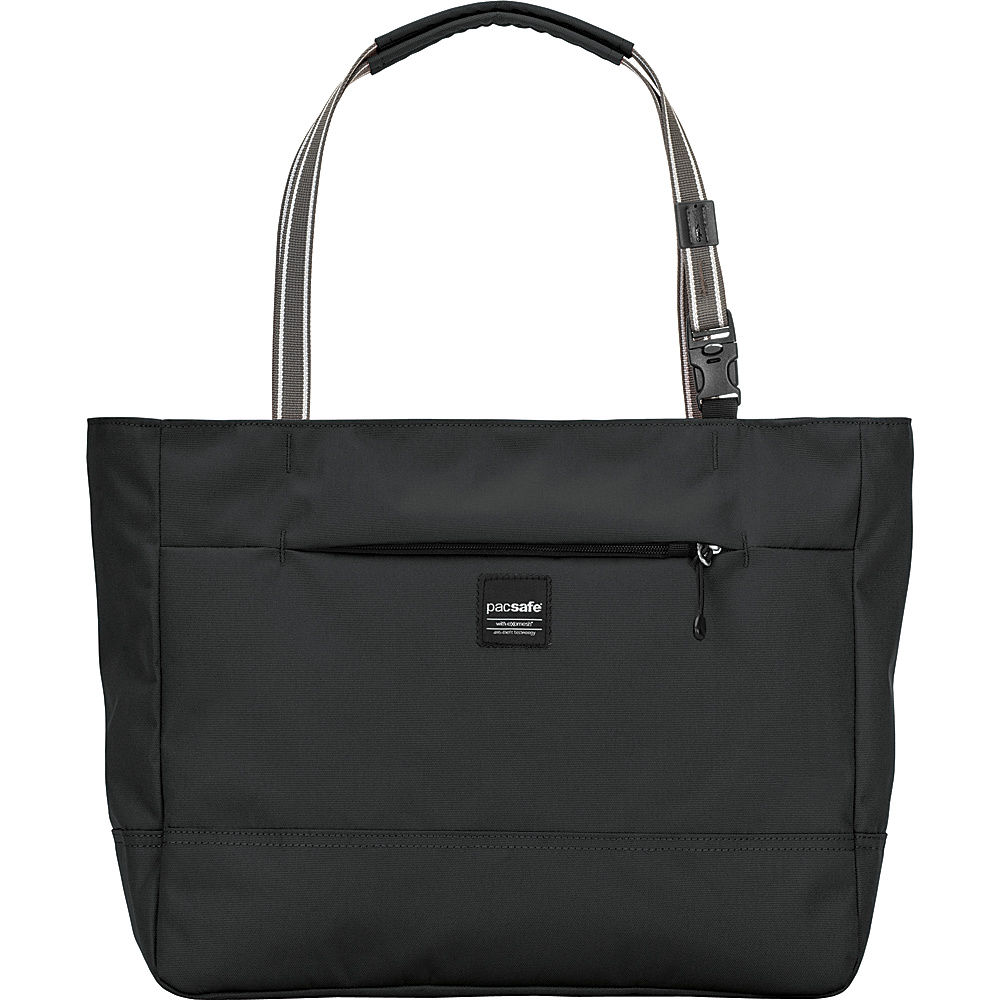 Pacsafe RFID Slingsafe LX250 Anti Theft Tote Black Pacsafe Fabric Handbags