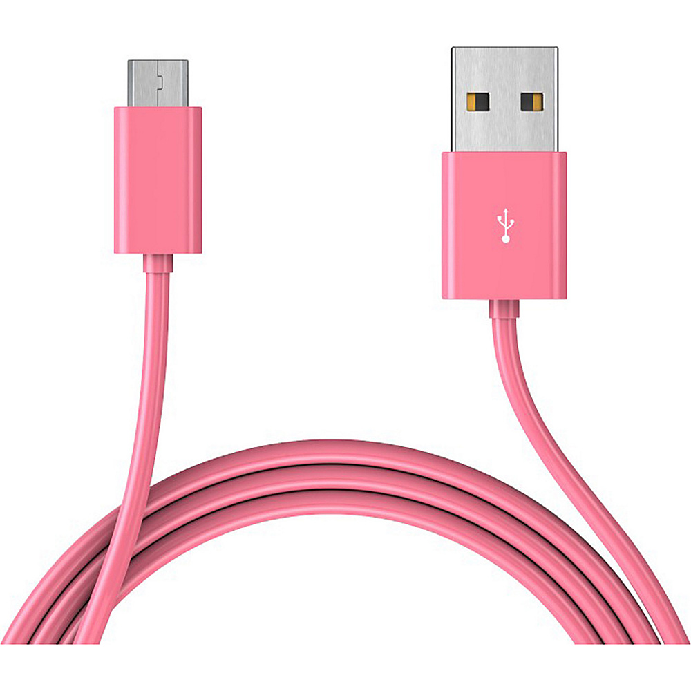 Mota Micro USB Premium Cable 10 Feet Pink Mota Electronics
