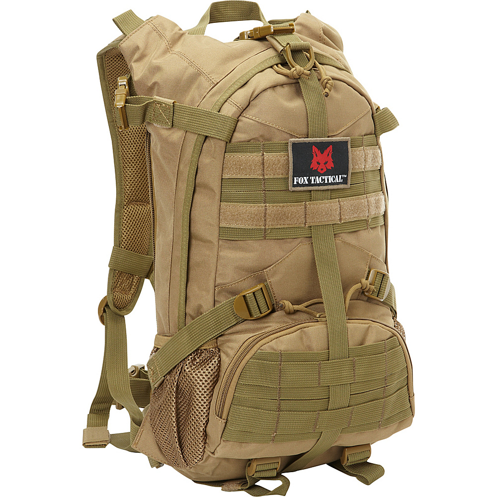 Fox Outdoor Elite Exclusionary Hydration Pack Coyote Fox Outdoor Hydration Packs and Bottles