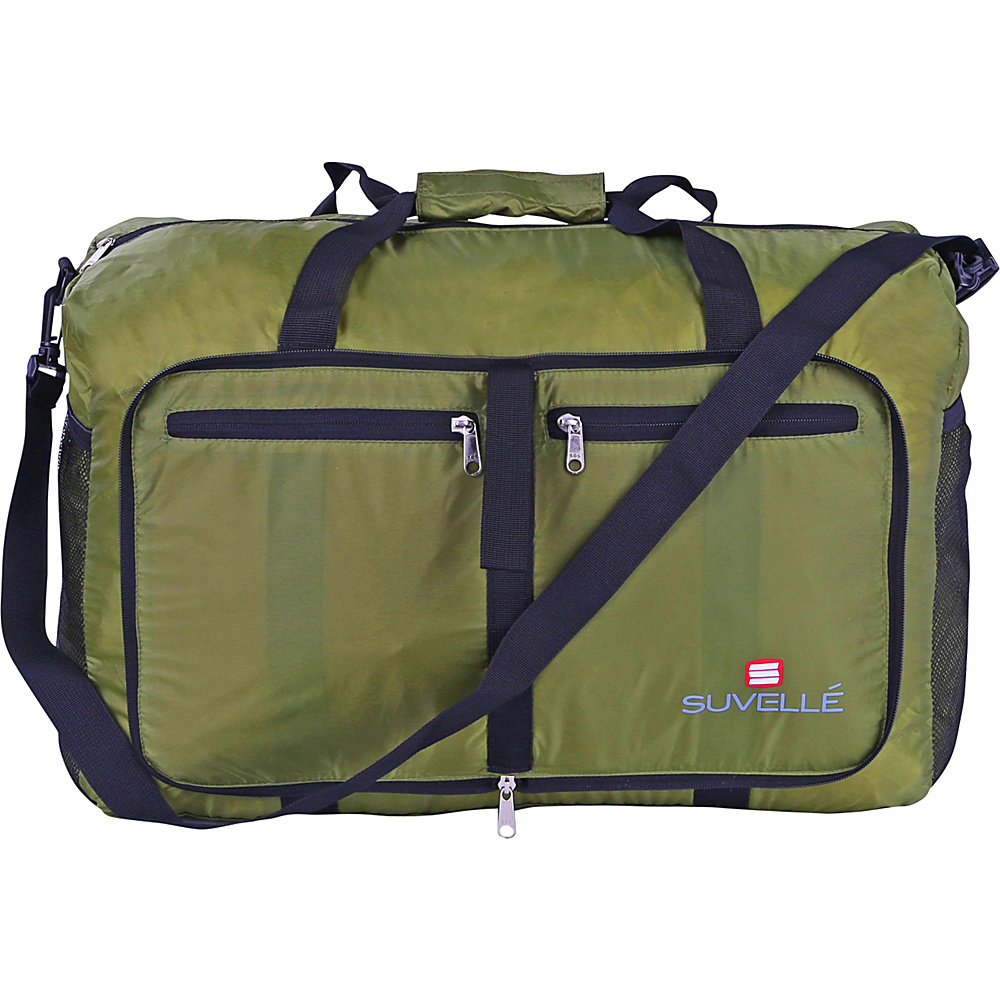 Suvelle Lightweight 21 Travel Foldable Duffel Bag Khaki Suvelle Travel Duffels