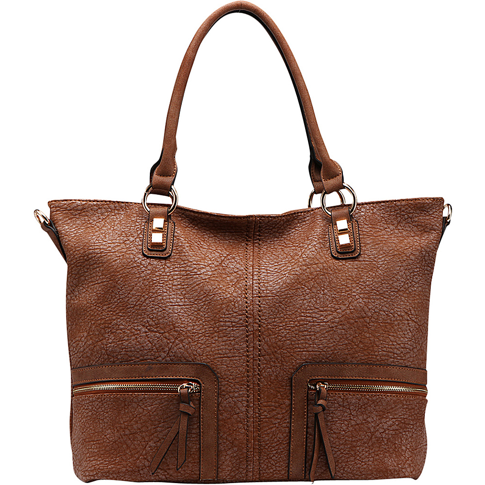 MKF Collection Madyson Shoulder Bag Brown MKF Collection Manmade Handbags