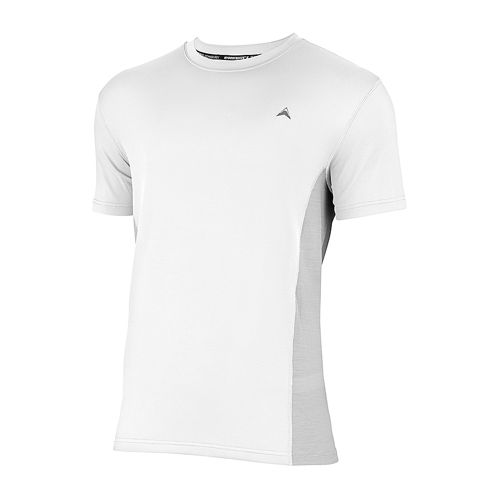 Arctic Cool Mens Instant Cooling Shirt with Mesh M Arctic White Arctic Cool Men s Apparel