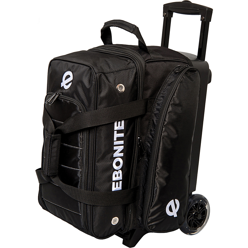Ebonite Eclipse Double Roller Bowling Bag Black Ebonite Bowling Bags