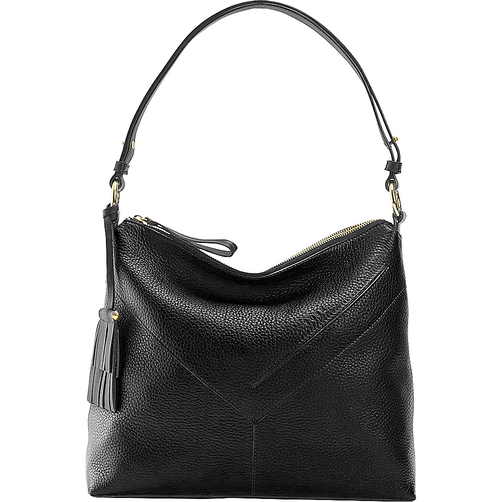 TUSK LTD Natalie Hobo Black TUSK LTD Leather Handbags
