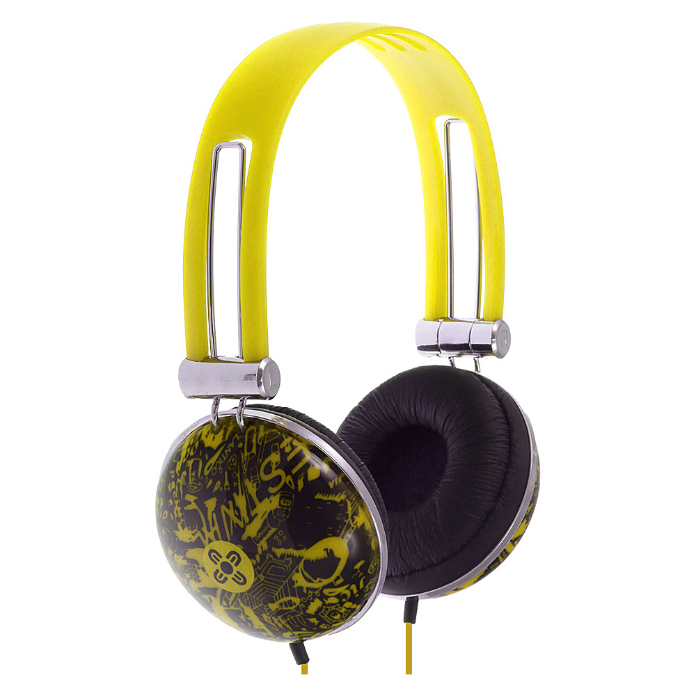 Moki Dome Headphones Yellow Moki Headphones Speakers