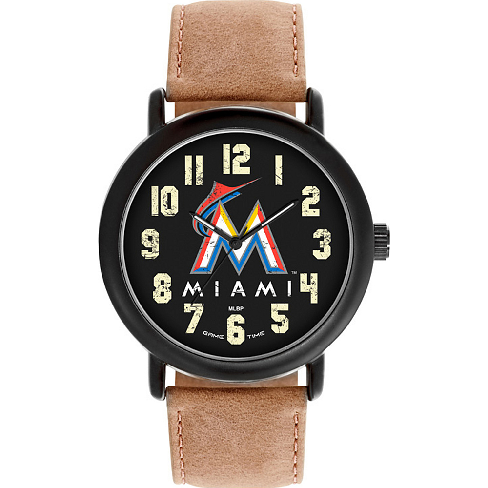 Game Time MLB Throwback Watch Miami Marlins Game Time Watches