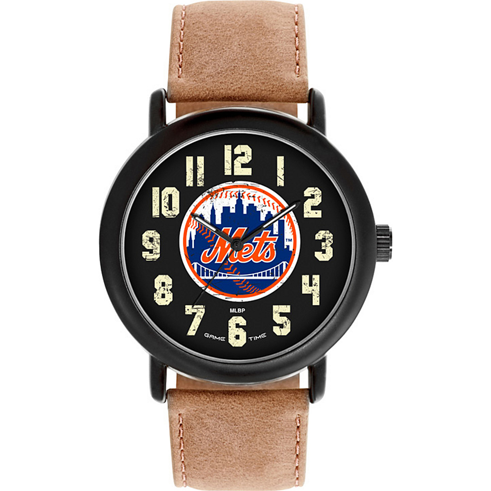 Game Time MLB Throwback Watch New York Mets Game Time Watches