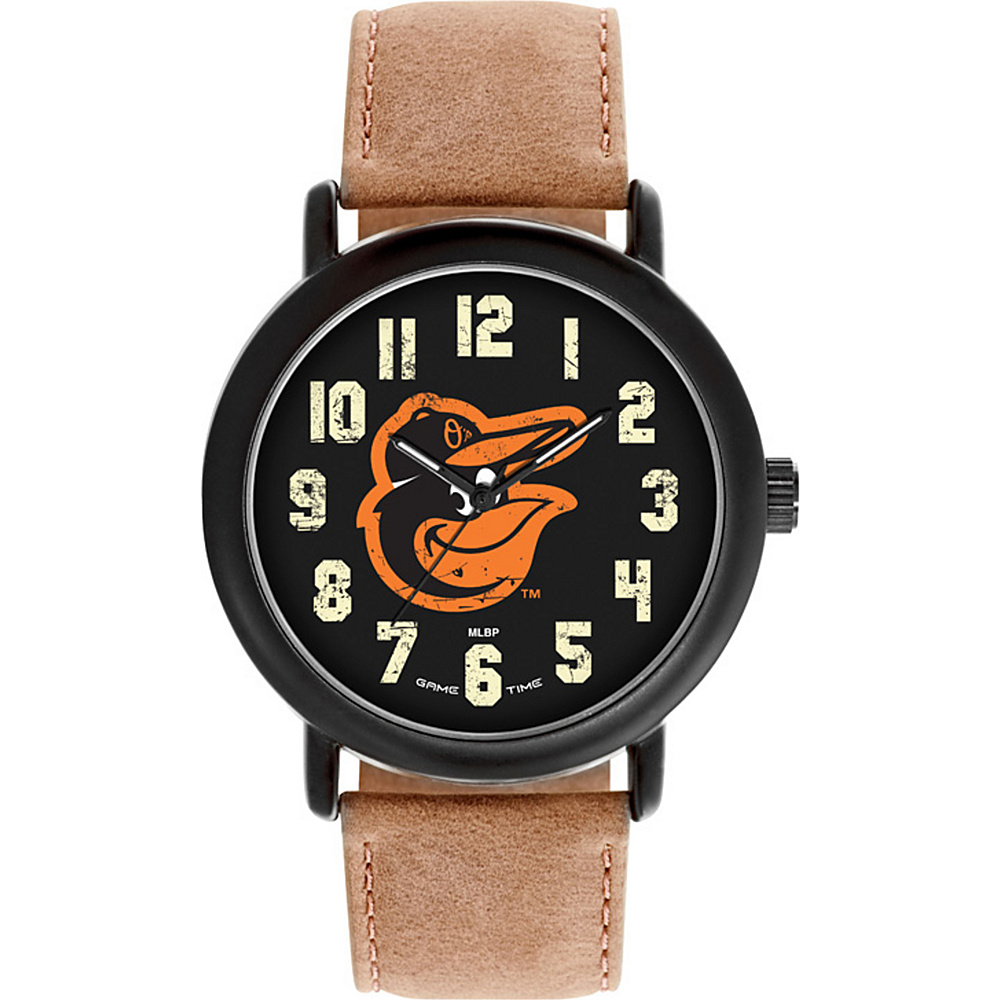 Game Time MLB Throwback Watch Baltimore Orioles Bird Game Time Watches