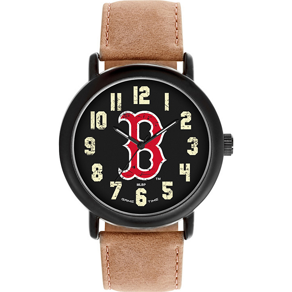 Game Time MLB Throwback Watch Boston Red Sox B Logo Game Time Watches