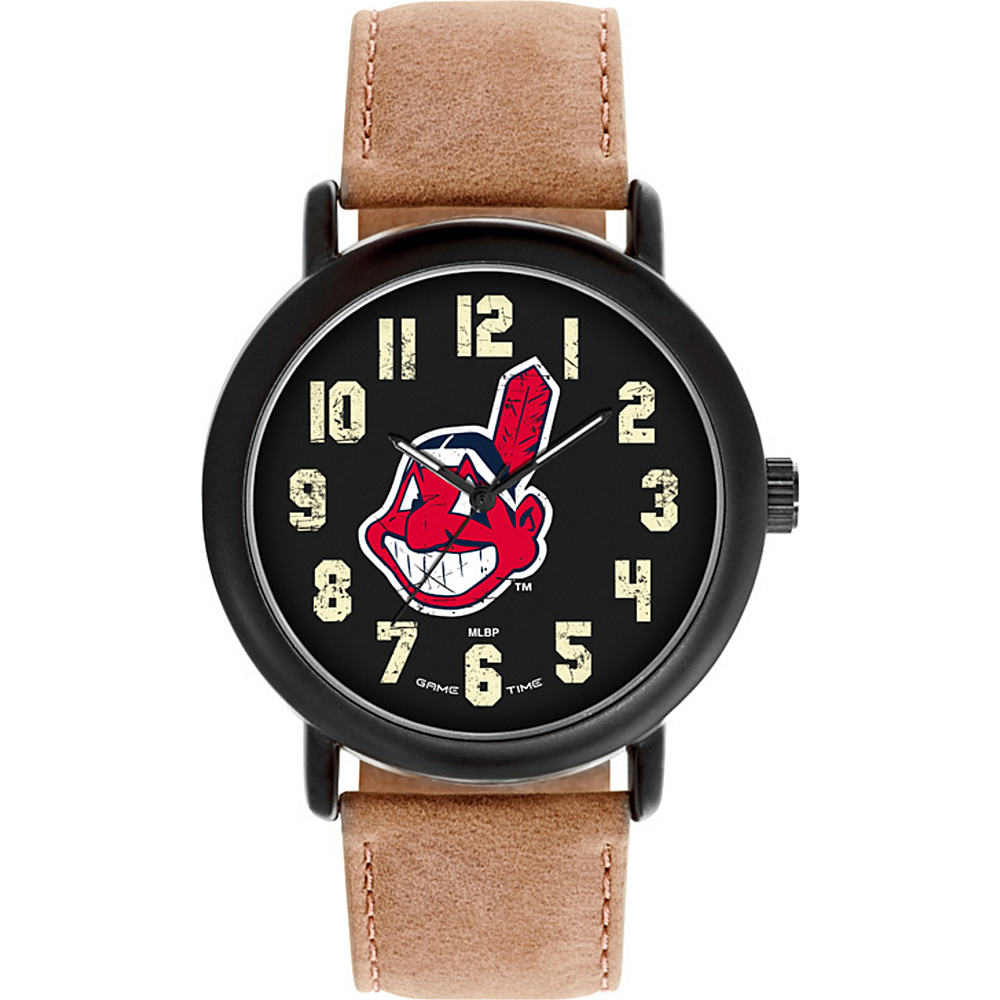 Game Time MLB Throwback Watch Cleveland Indians Game Time Watches