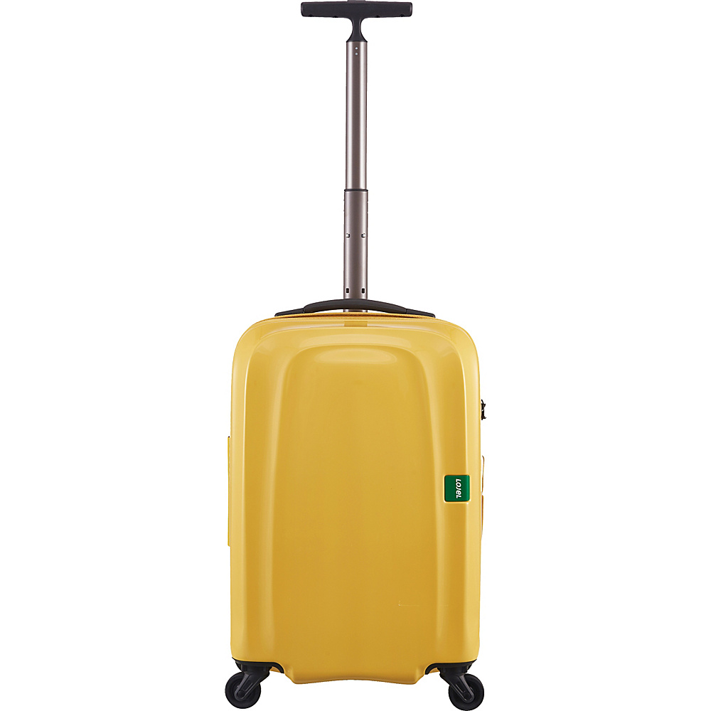 Lojel Lumo 19.5 Carry On Spinner Luggage Mustard Lojel Softside Carry On