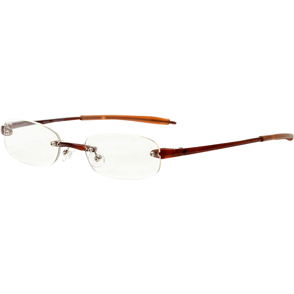 Visualites Oval Reading Glasses 2.25 Brown Visualites Sunglasses