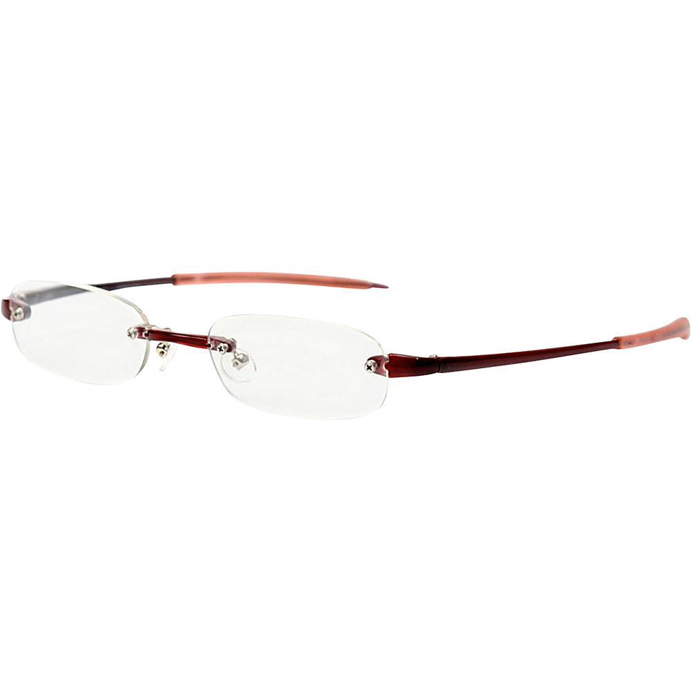Visualites Oval Reading Glasses 1.50 Red Grey Visualites Sunglasses
