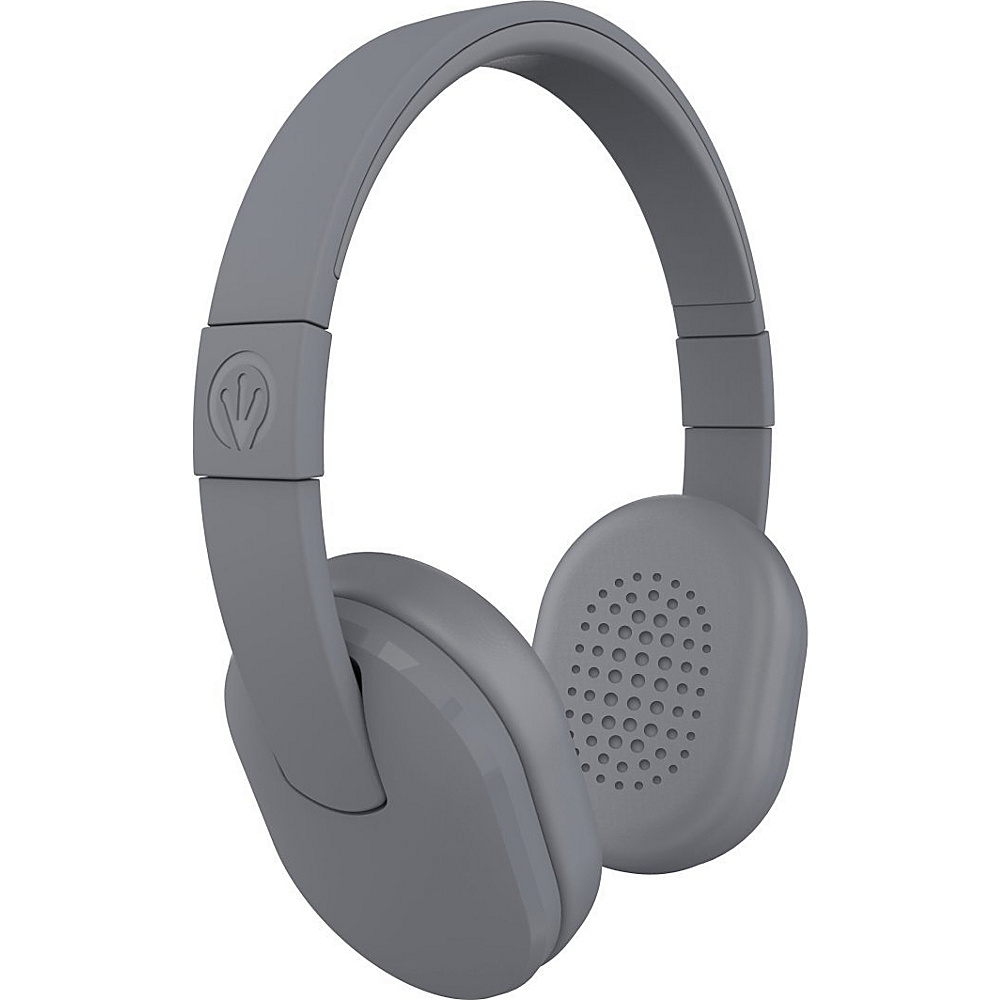 Zagg Chromatix Sleek Stylish Headphones with Mic Grey Zagg Headphones Speakers