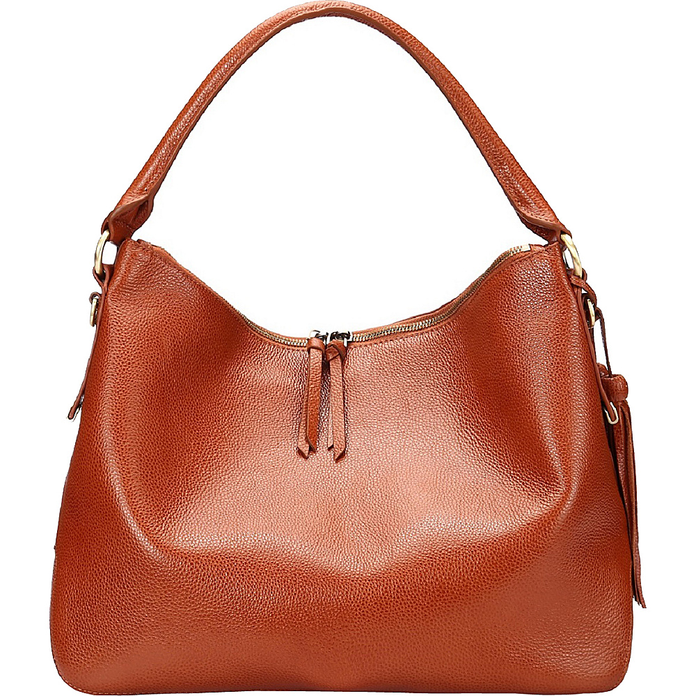 Vicenzo Leather Neely Leather Handbag Brown Vicenzo Leather Leather Handbags