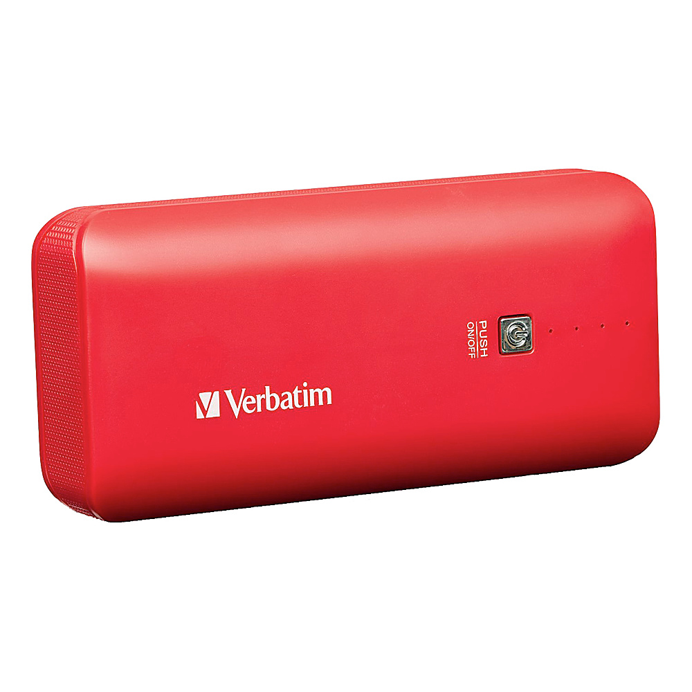 Verbatim Portable Power Pack 4400mAh 99379 Red Verbatim Portable Batteries Chargers