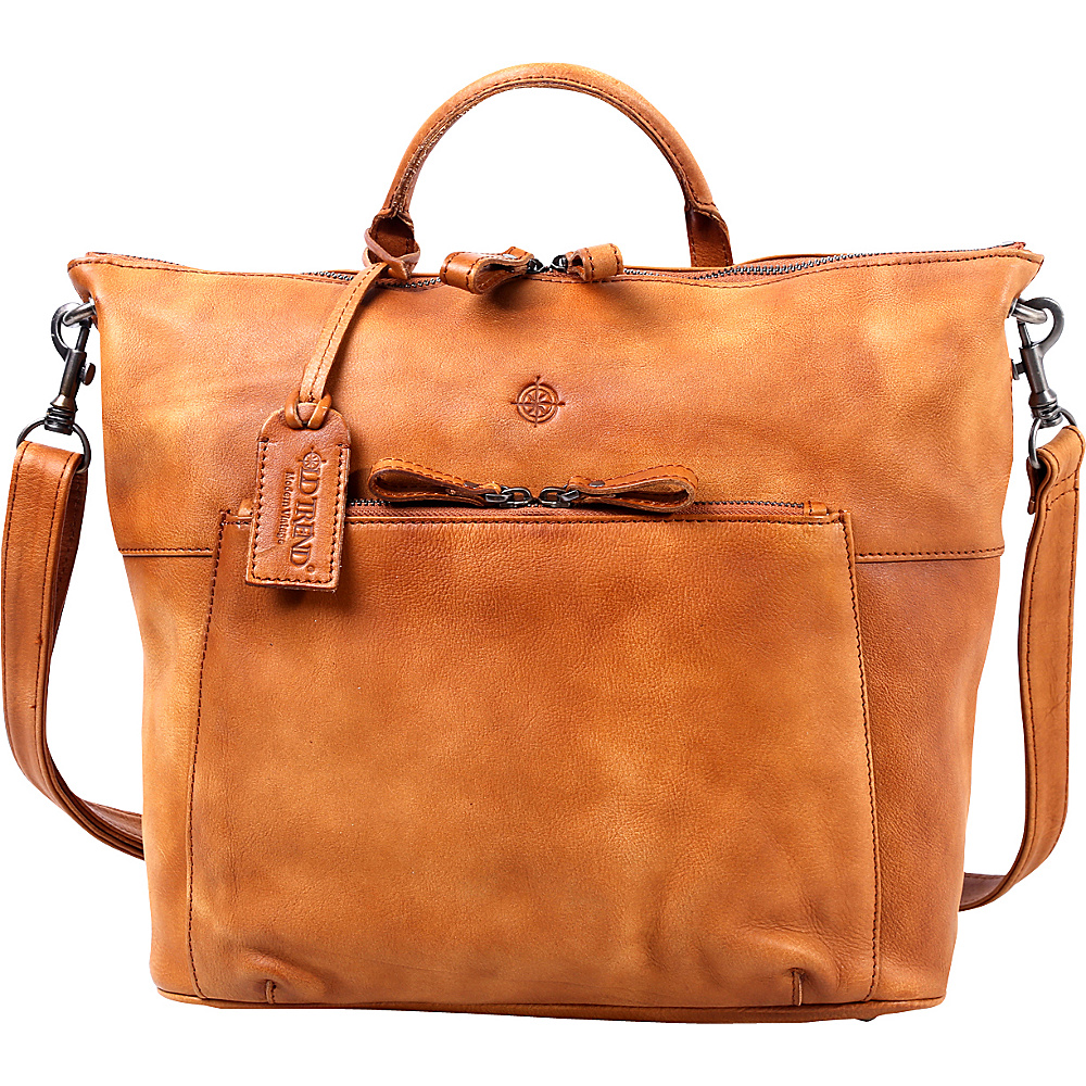 Old Trend Sunny Grove Crossbody Chestnut Old Trend Leather Handbags
