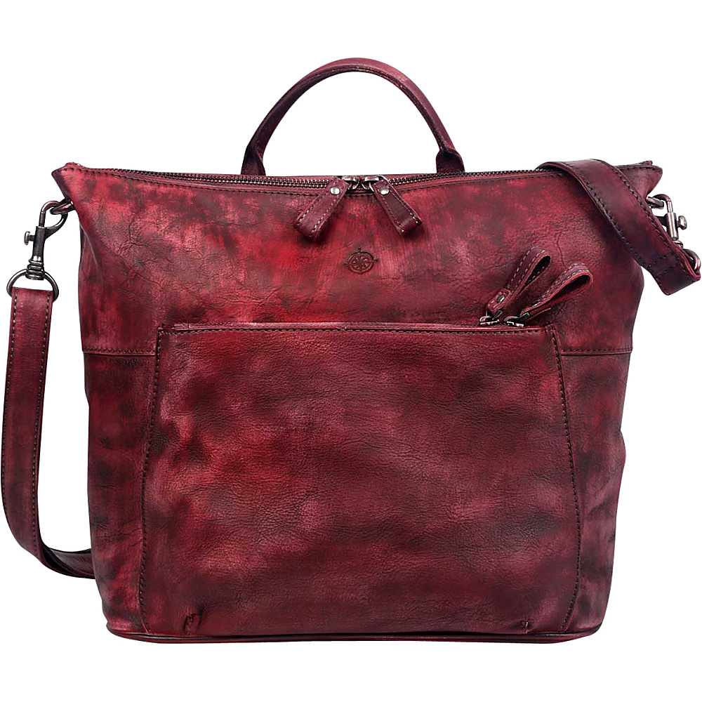 Old Trend Sunny Grove Crossbody Rusty Red Old Trend Leather Handbags