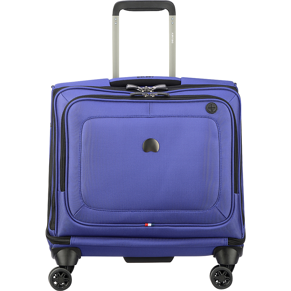 Delsey Cruise Lite Soft Spinner Trolley Tote Blue Delsey Softside Carry On