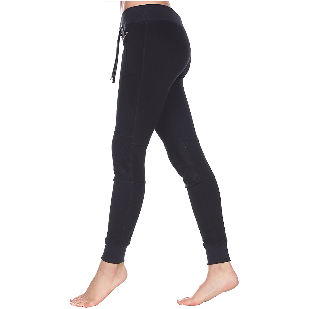 Electric Yoga Quilted Joggers M Black Electric Yoga Women s Apparel