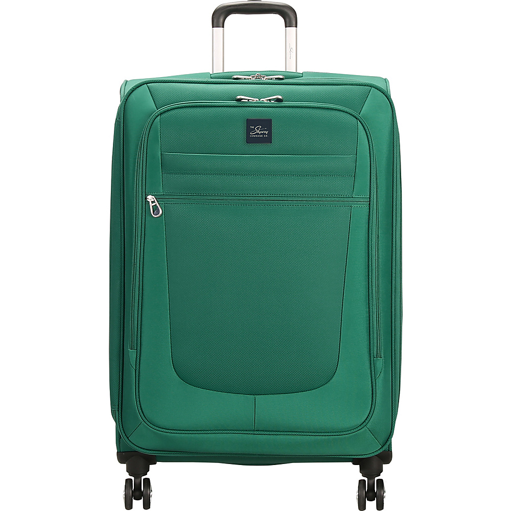 Skyway Revel 26 Spinner Upright Teal Skyway Softside Checked
