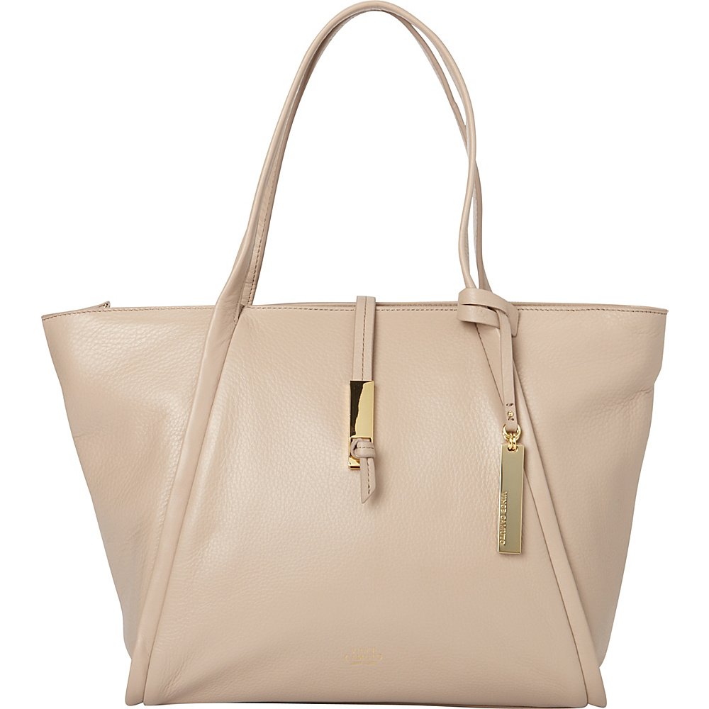 Vince Camuto Reed Small Tote Almond Beige Vince Camuto Designer Handbags