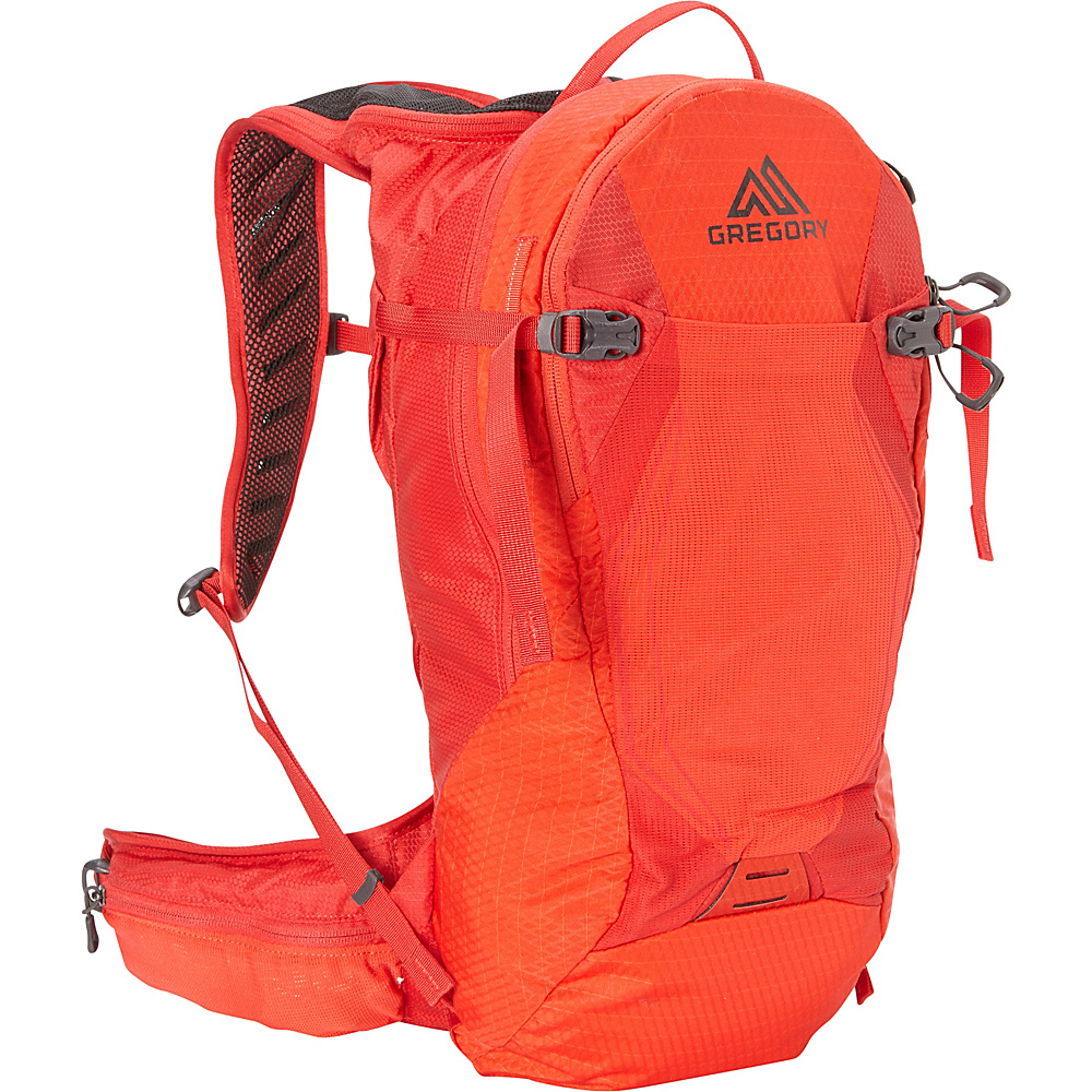 Gregory Drift 10 3D Hyd Hiking Backpack Signal Red Gregory Day Hiking Backpacks