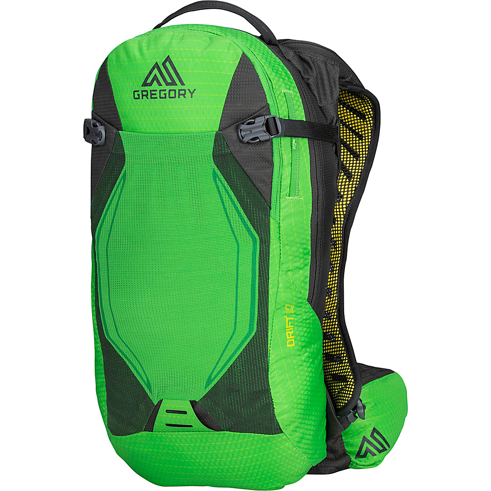 Gregory Drift 10 3D Hyd Hiking Backpack Flash Green Gregory Day Hiking Backpacks