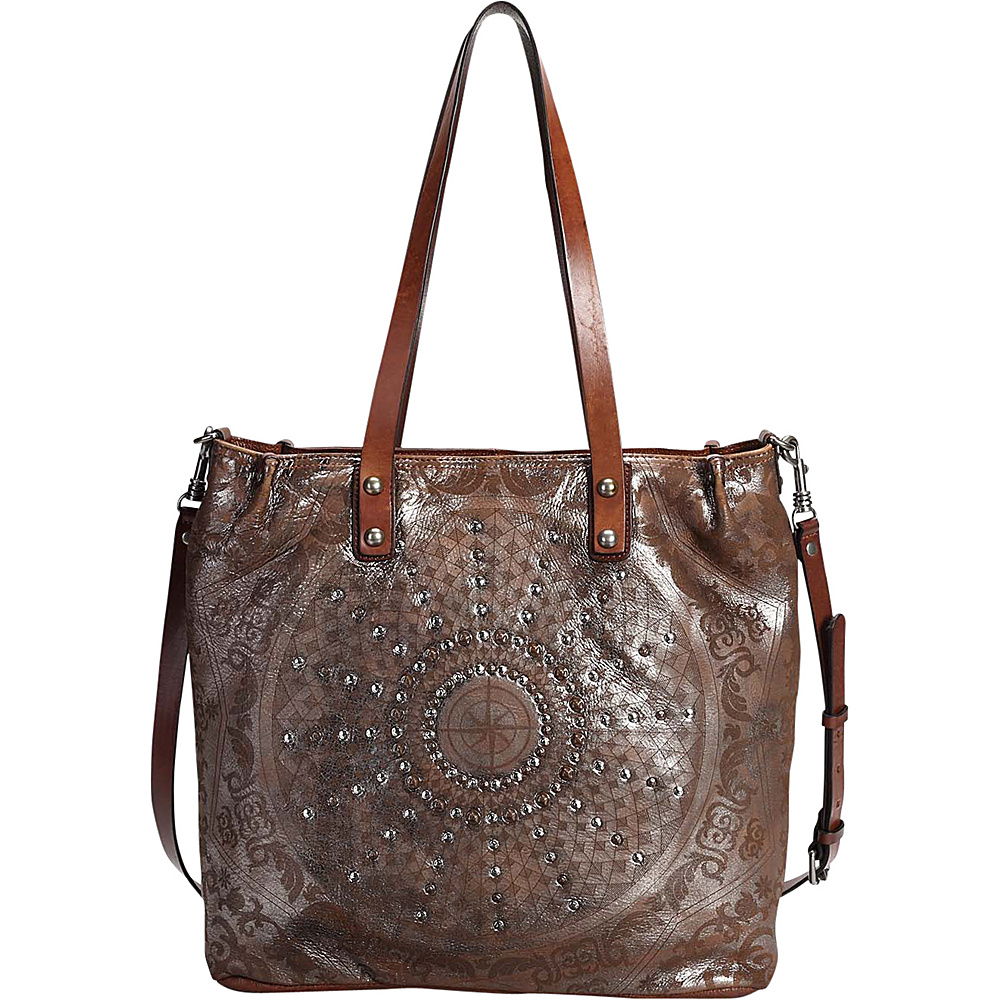 Old Trend Stars Align Crossbody Tote Silver - Old Trend Leather Handbags