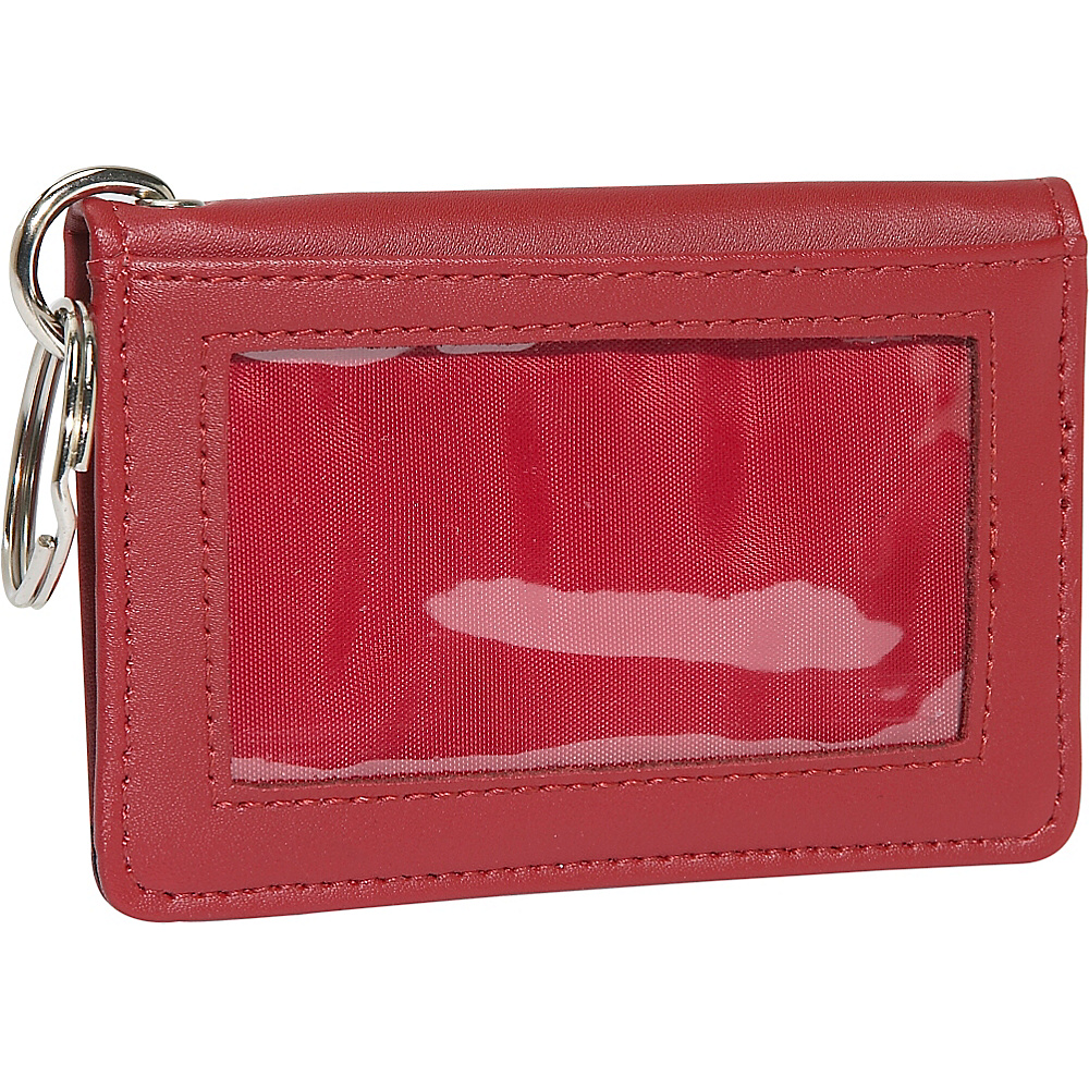 Clava ID Keychain Wallet Colors Red