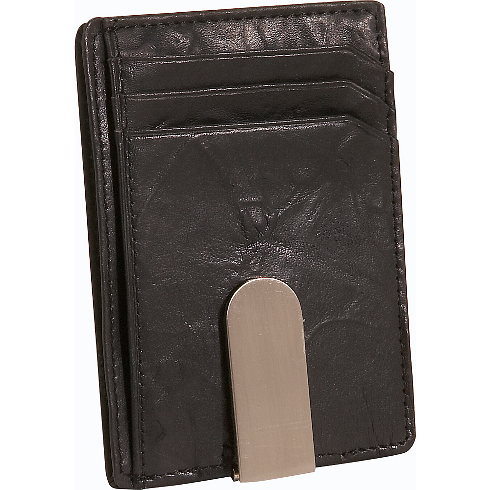 Buxton Lexington II Front Pocket Wallet Black