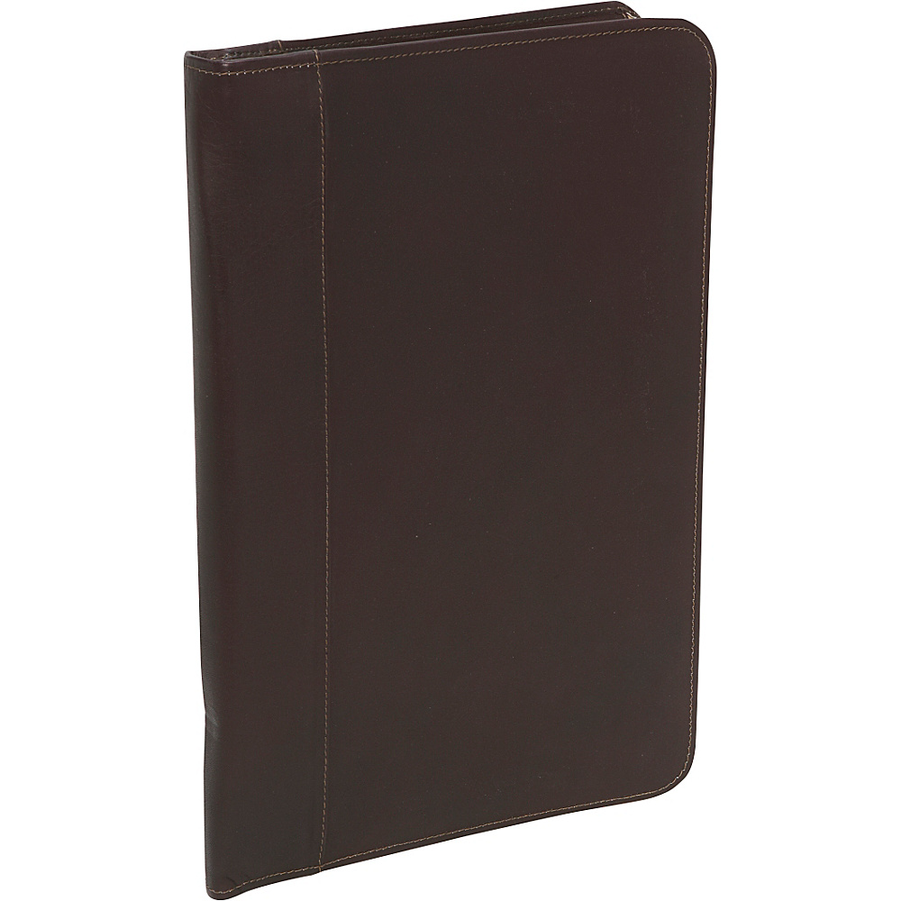Piel Legal Size Open Notepad Chocolate
